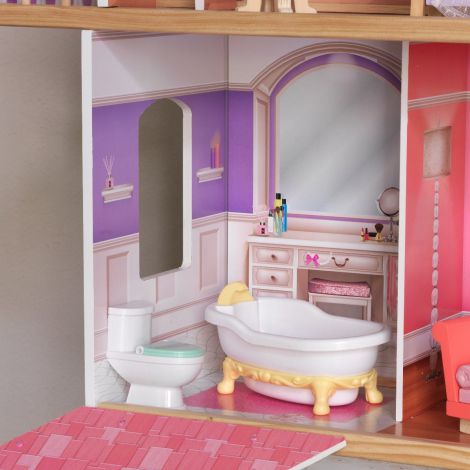 Casuta Papusi Viviana Kidkraft, 7 Camere, Mobilata - imagine 5