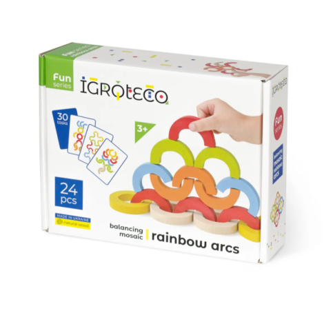 Igroteco Mozaic Curcubeu - Joc Creativ 24 Piese