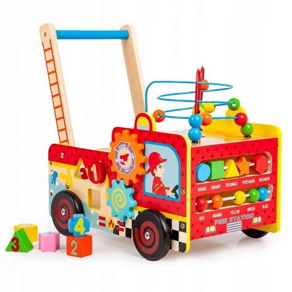 Antemergător Pompieri Ecotoys | Educativ și Multicolor