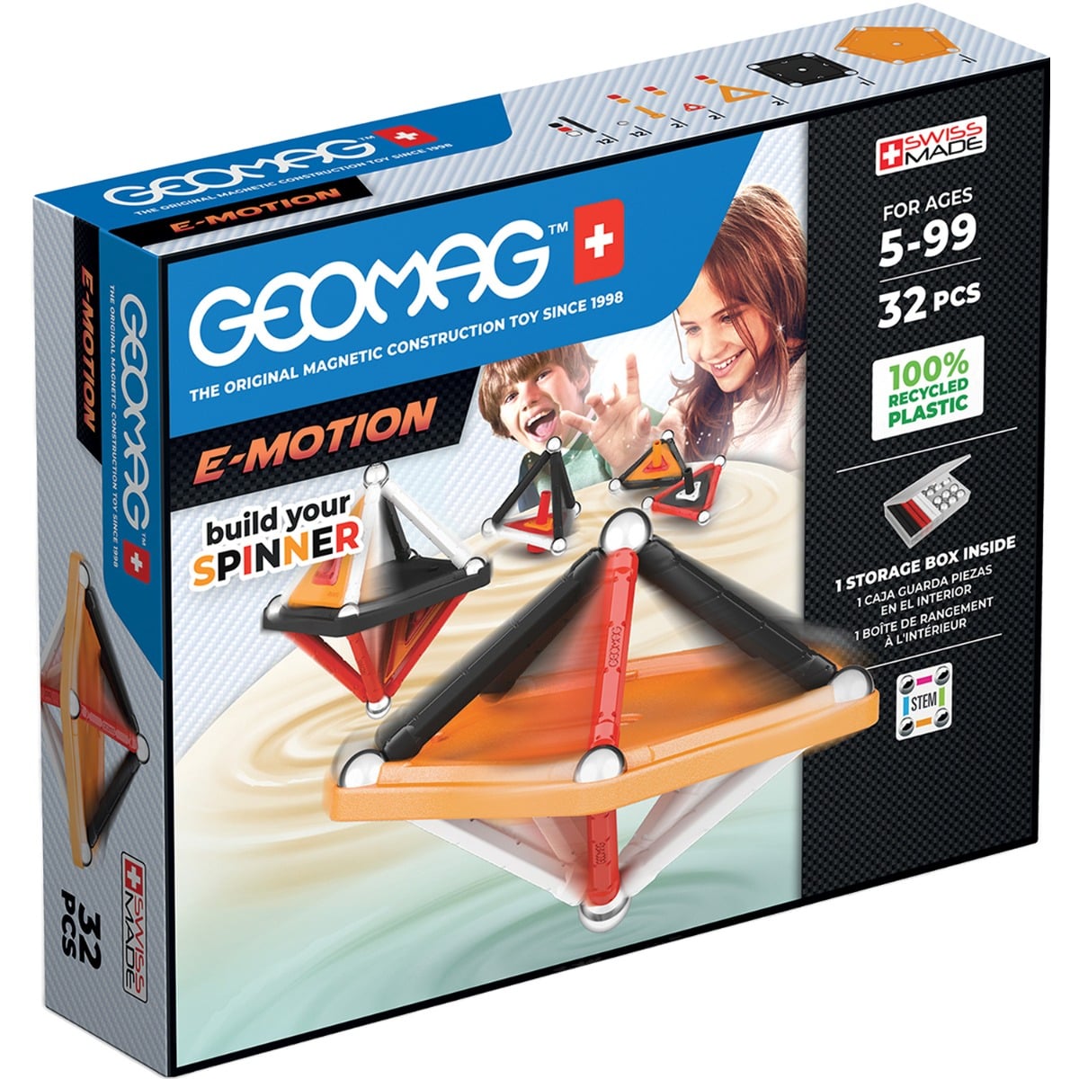Geomag Magnetic Motion 32 Piese | Constructie Magnetica