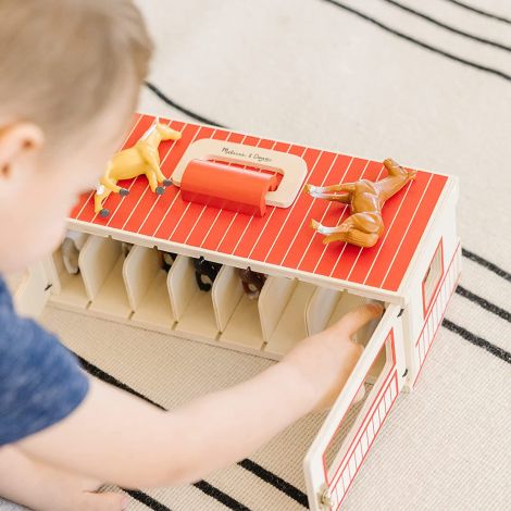 Grajd Portabil 8 Cai Melissa & Doug - imagine 5
