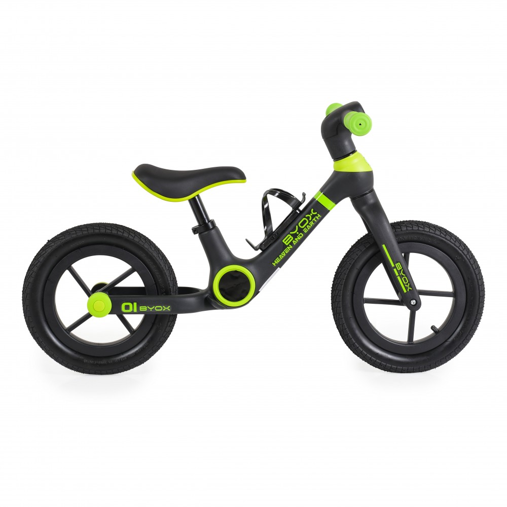 Bicicleta Byox Orb Black, Fara Pedale, 12 inch - imagine 2