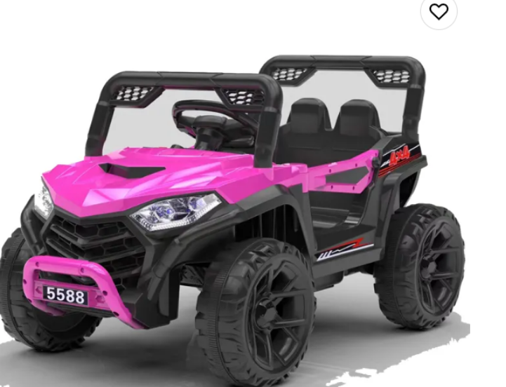 Masinuta Electrica Nichiduta 12V Off Road Pink - imagine 3
