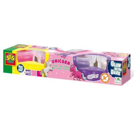 Plastilina Unicorn Fosforescentă Ses Creative