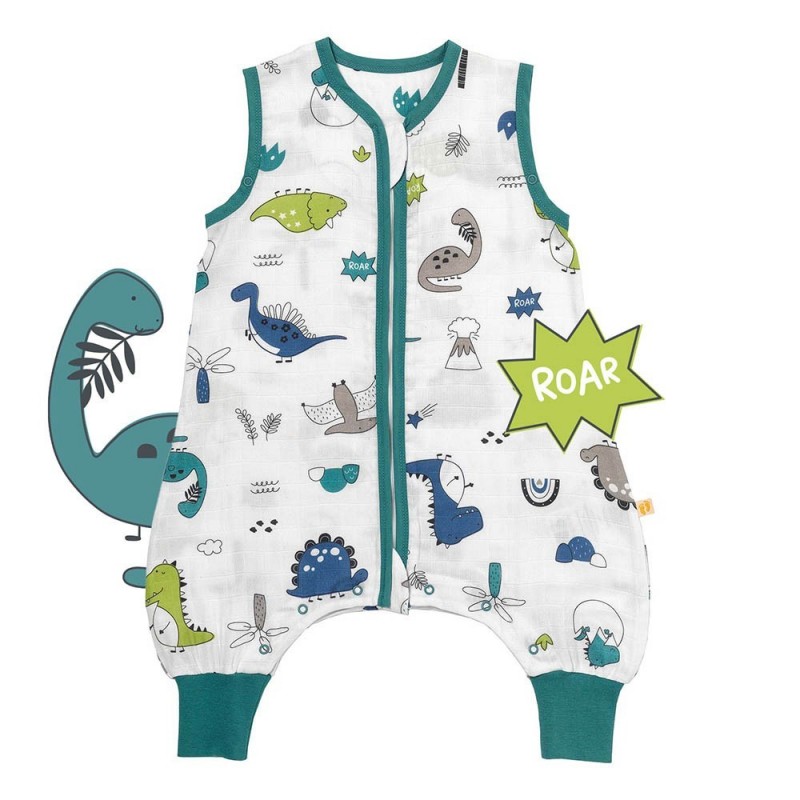 Sac de Dormit Slumbersac Bamboo Dinosaur 0.5 Tog - imagine 4