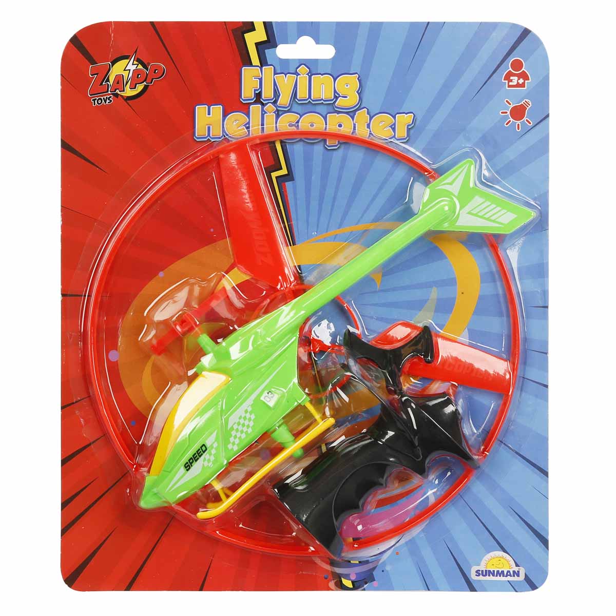 Elicopter Zapp Toys cu Lansator și Lumini