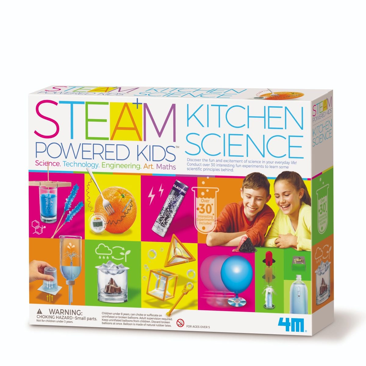 Kit 4M Știință din Bucătărie | 30+ Experimente STEAM