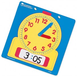 Ceas de masă Learning Resources, Reutilizabil - imagine 2