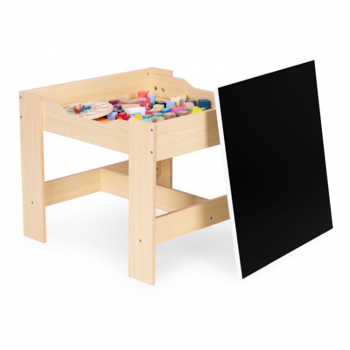 Set Masa+Scaune Copii Ecotoys cu Tablă - imagine 8