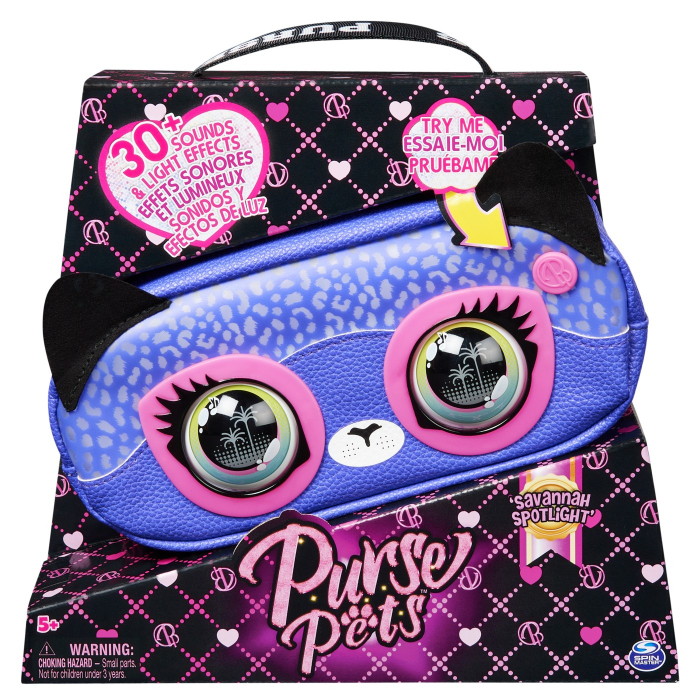 Purse Pets Savannah Spotlight | Borsetă Interactivă