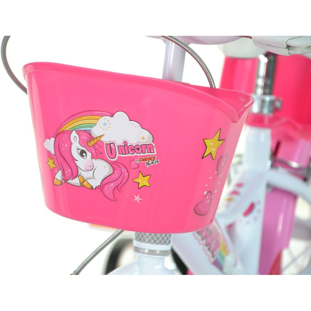 Bicicleta Dino Bikes Unicorn 14 inch, 4-7 Ani
