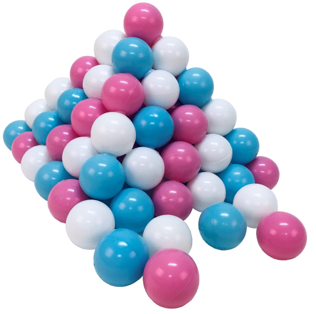 Set 100 Bile Knorr Toys, 6 cm, Multicolor