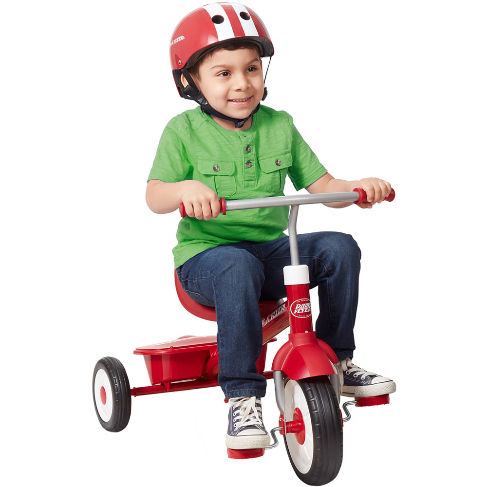 Tricicleta 3 în 1 Radio Flyer Roșie - imagine 3