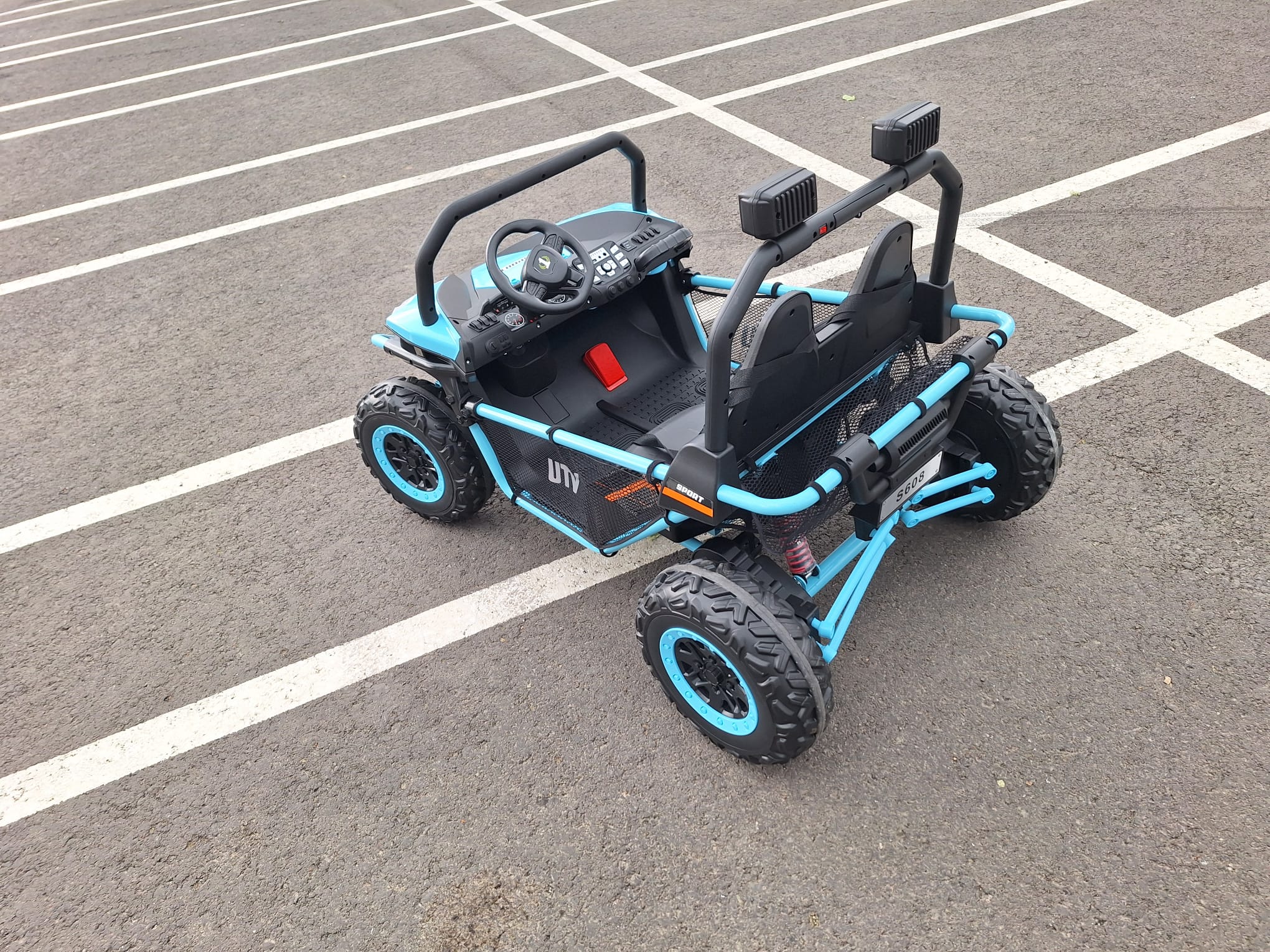 UTV Electric 24V 4x4 Bugy Speed - Autokids - imagine 5
