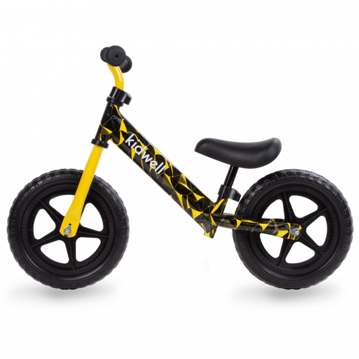 Bicicleta Kidwell Rebel 12" Fără Pedale Galben