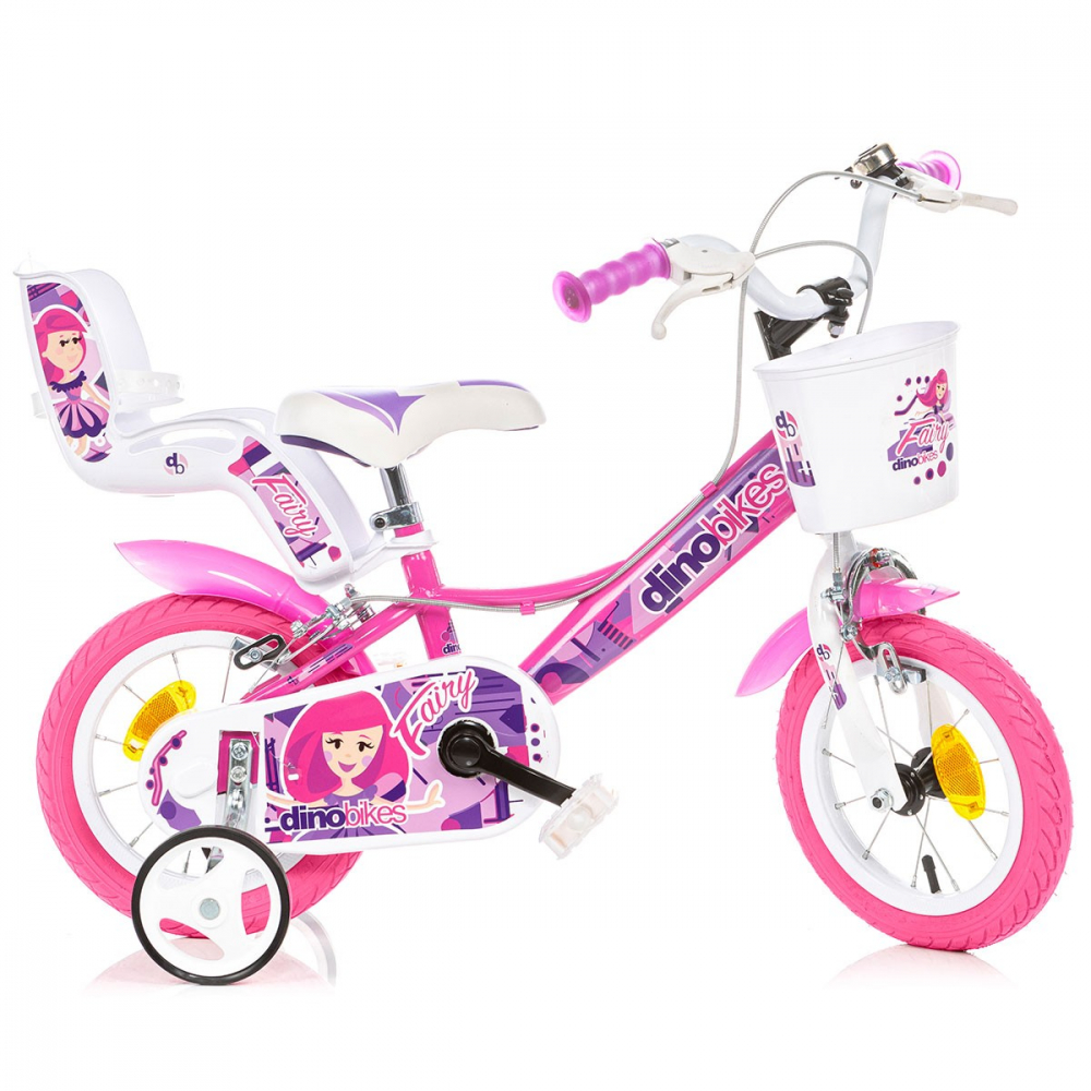 Bicicleta Dino Bikes Fairy Roz 12" | Aventură - imagine 7