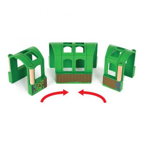 Tunel Flexibil Brio 33709 - Trenulete Lemn - imagine 2