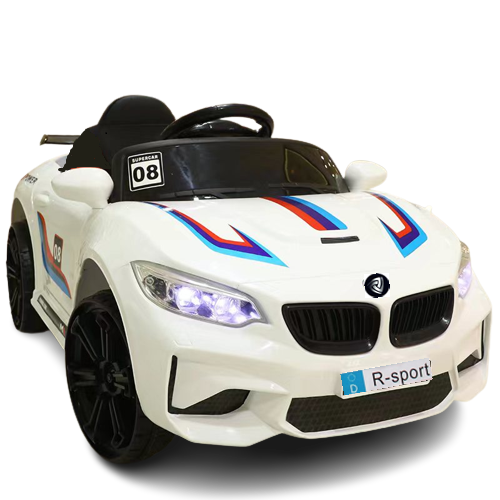 Mașinuță Electrică Cabrio B6 Alb | Autokids - imagine 3