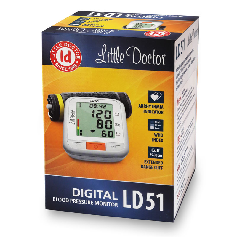 Tensiometru Little Doctor LD 5 cu Afișaj XXL - imagine 2