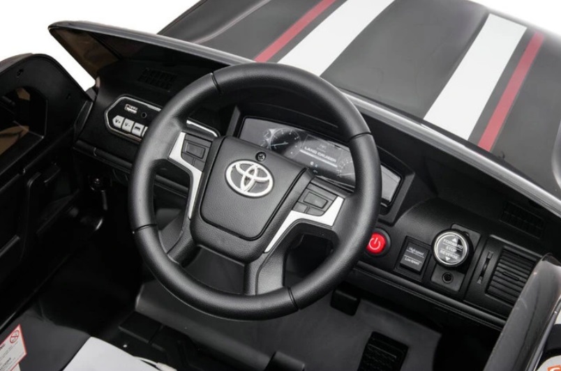 Toyota Land Cruiser Police Black, Electrică, 2.4GHz - imagine 8
