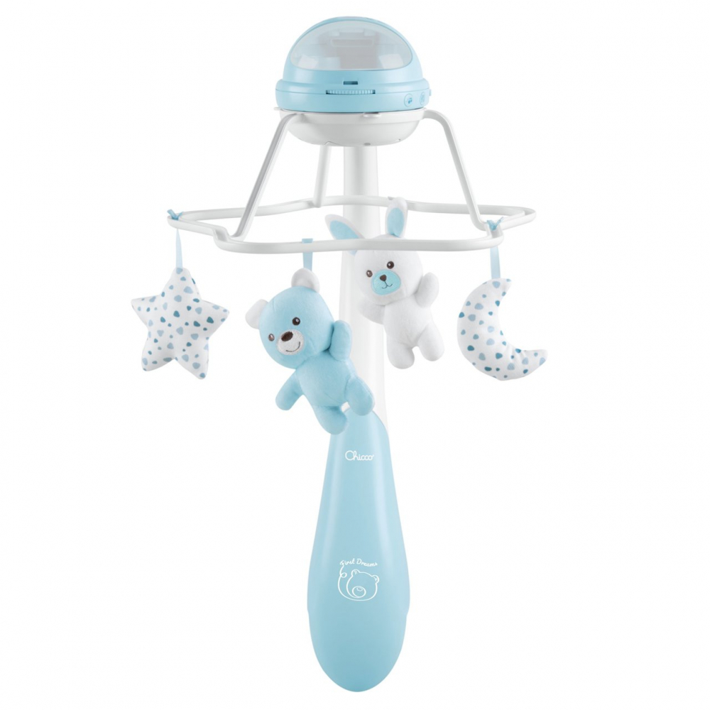 Carusel Chicco Rainbow cu Proiecție 3 în 1 - imagine 8
