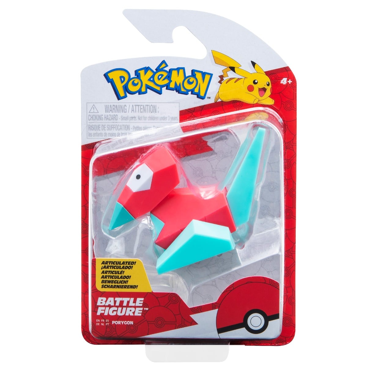 Figurina Articulata Pokemon S2 Porygon pentru Colecționari