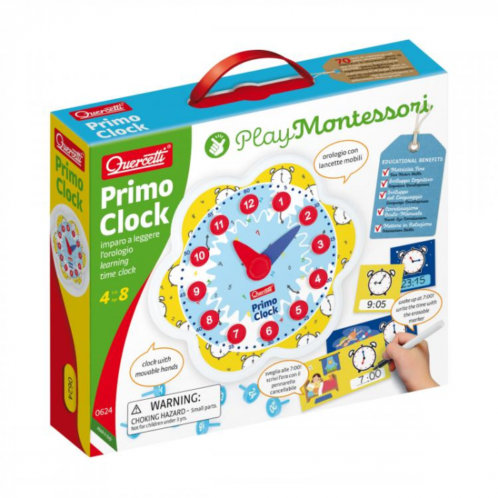 Joc Primul Ceas Montessori Quercetti | Educativ