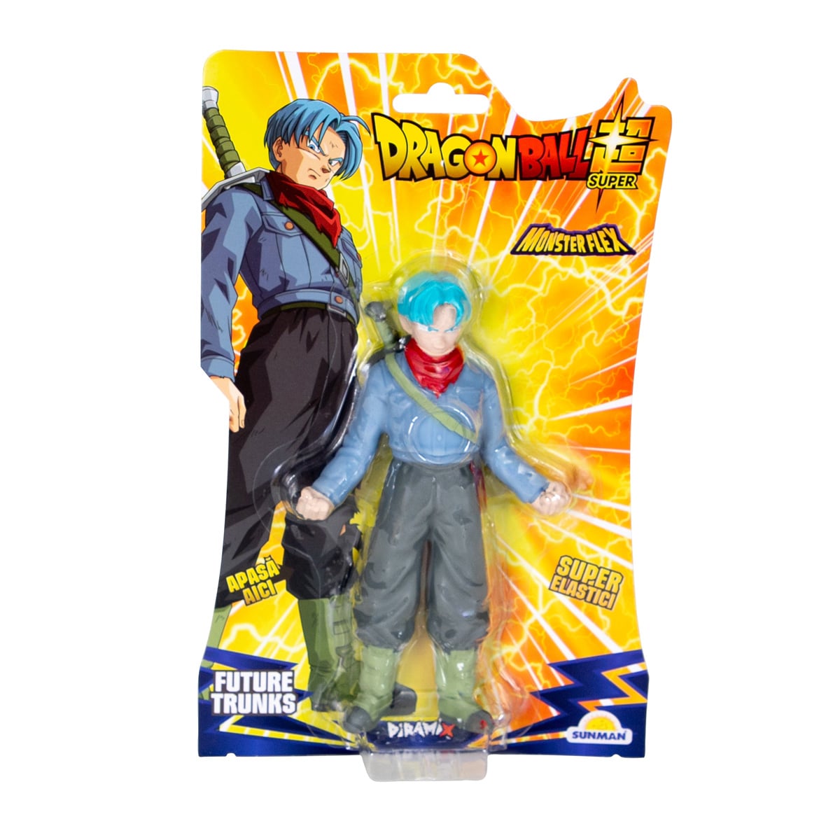 Figurina Monster Flex Future Trunks - Super Flexibilă