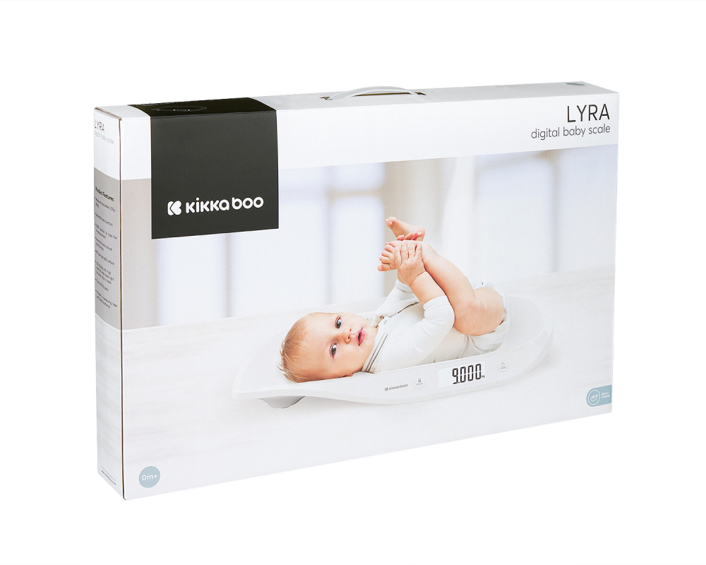 Cantar Digital Bebelusi KikkaBoo Lyra Mint - imagine 2