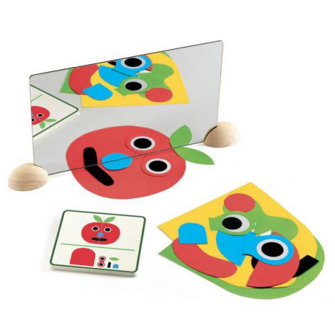 Djeco Ze mirror Faces - Set creativ cu oglinzi - imagine 2