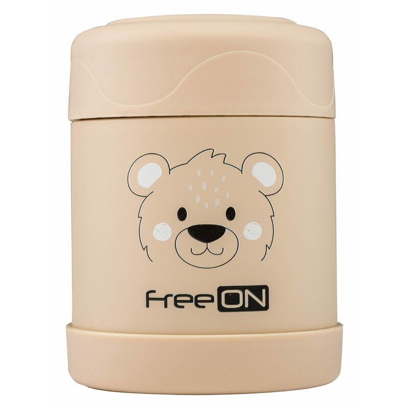 Termos FreeON Alimente Solide Beige Bear 350ml