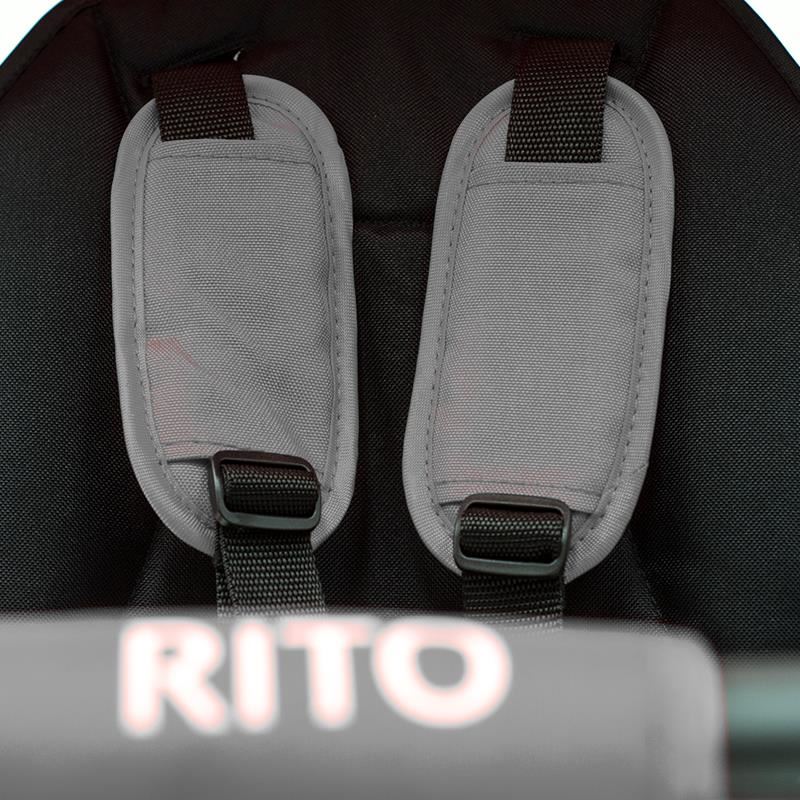 Tricicleta Qplay Rito+ Gri Pliabila cu Spatar Reglabil - imagine 11