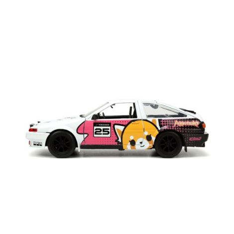 Jada Aggretsuko Set Mașinuță Metalică 1:24 - imagine 4