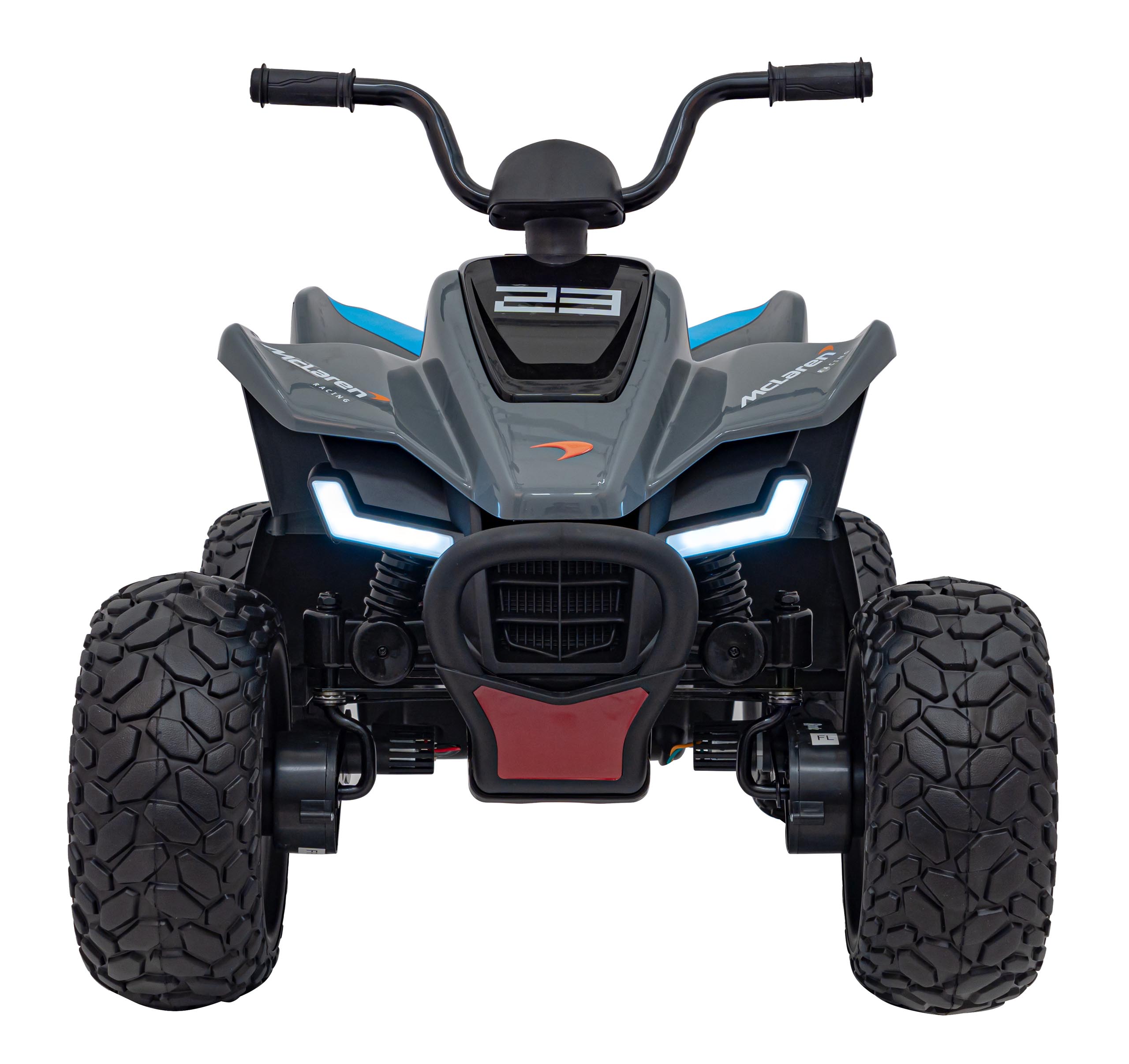 ATV Electric McLaren MCL 35 Gri pentru Copii - imagine 3