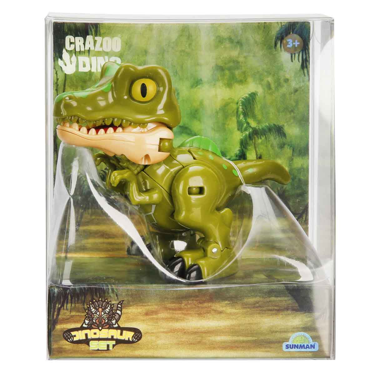 Dinozaur Transformabil 2-în-1 Crazoo | Spinosaurus