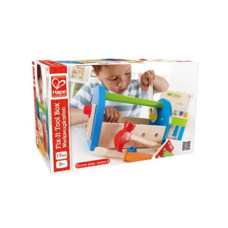 Hape Cutie Unelte Lemn | Jucărie Educativă - imagine 2