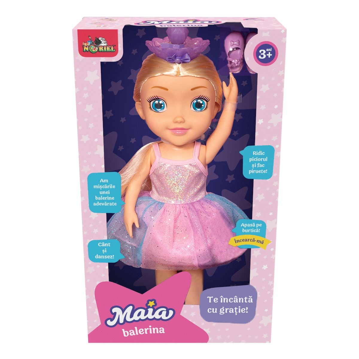 Maia Balerina Blonda - Dans și Luminite Interactivă