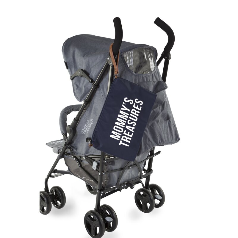 Poseta Childhome Mommy Clutch Bleumarin - imagine 3
