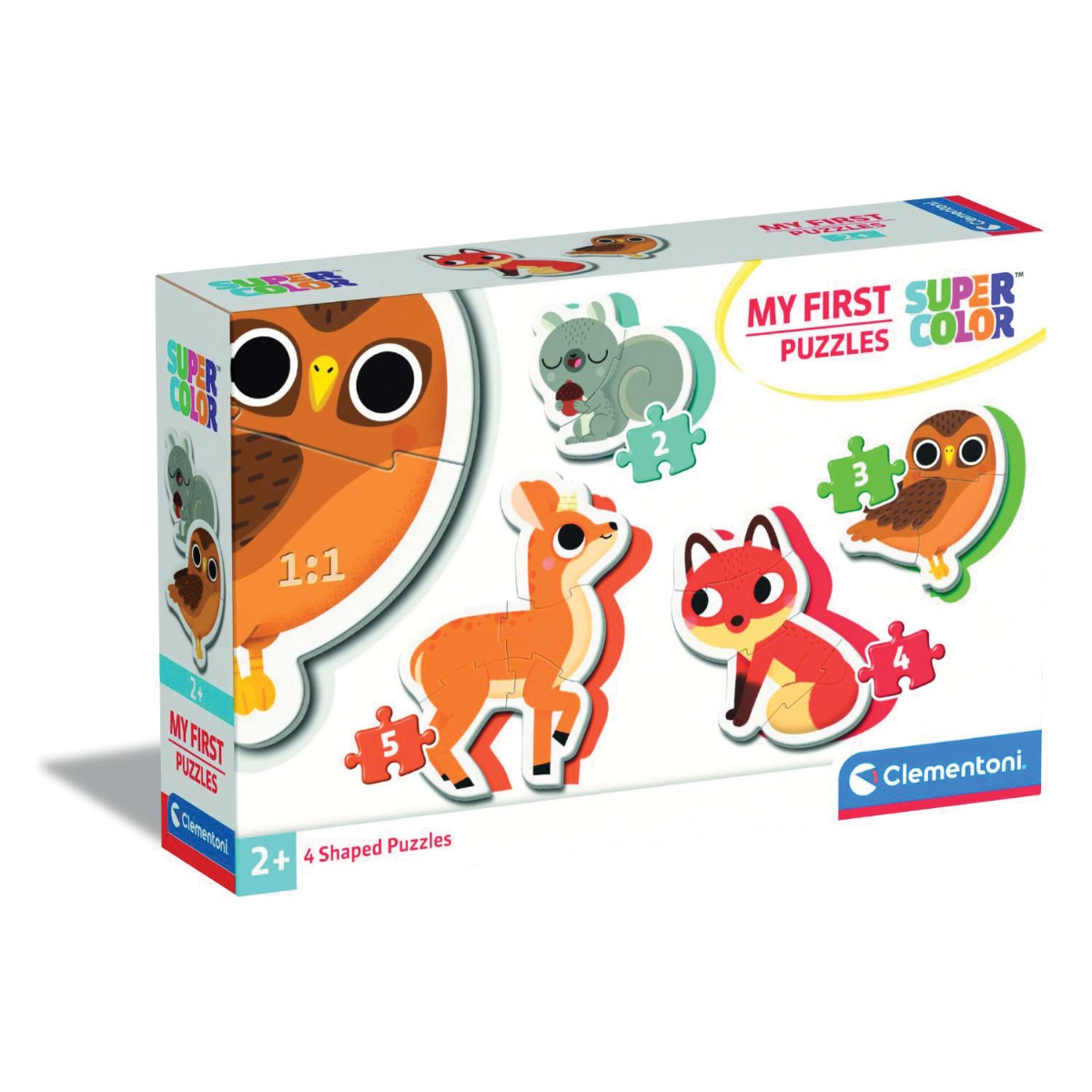 Puzzle Clementoni Animale din Pădure 2-5 Piese