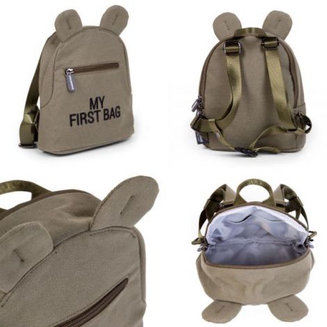 Rucsac Childhome My First Bag Kaki pentru copii - imagine 4