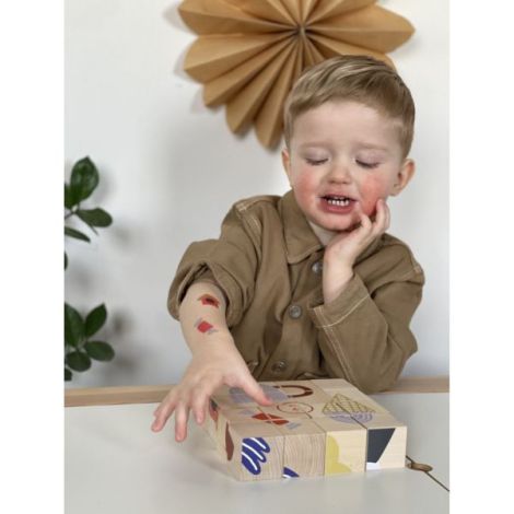 Puzzle Lemn Minmimcph - Poveste 3x3 Educativ - imagine 5