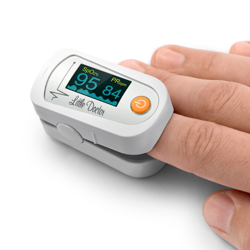 Pulsoximetru Little Doctor | Măsoare SpO2 și Puls - imagine 2