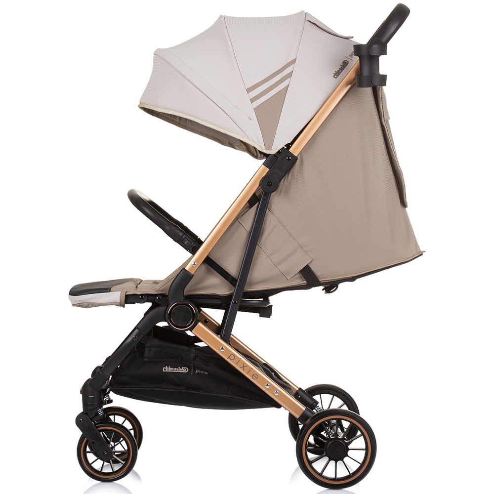 Chipolino Pixie Macadamia | Carucior Sport Usor - imagine 2