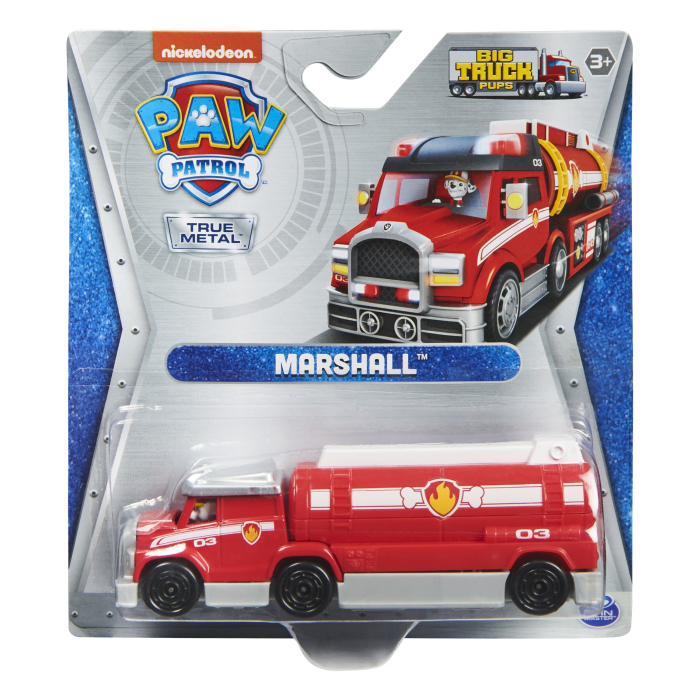 Camion Marshall Patrula Catelusilor Metalic