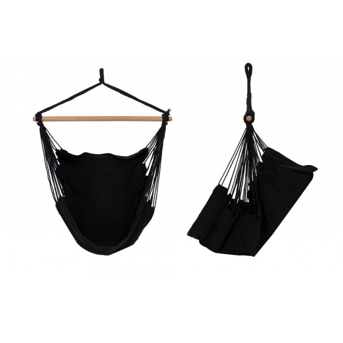 Scaun Hamac Brazilian Negru | Relaxare Modernhome - imagine 6