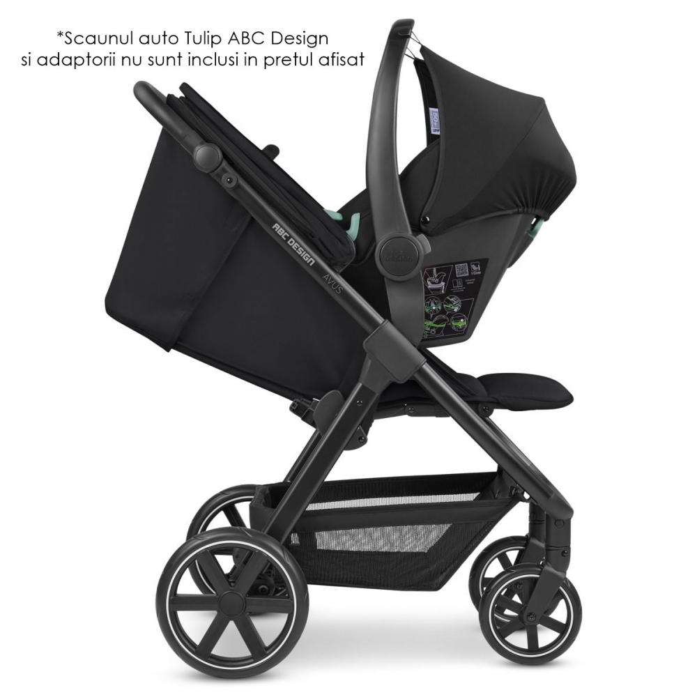 Carucior Sport Avus Ink ABC Design, Pliabil Compact - imagine 3