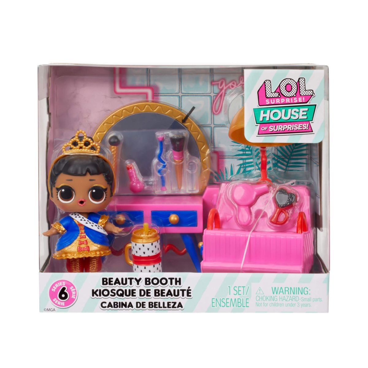 Set LOL Beauty Booth Her Majesty 8 Surprize