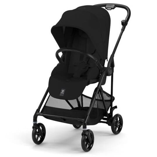 Cybex Melio Carbon Magic Black | Ușor și Premium