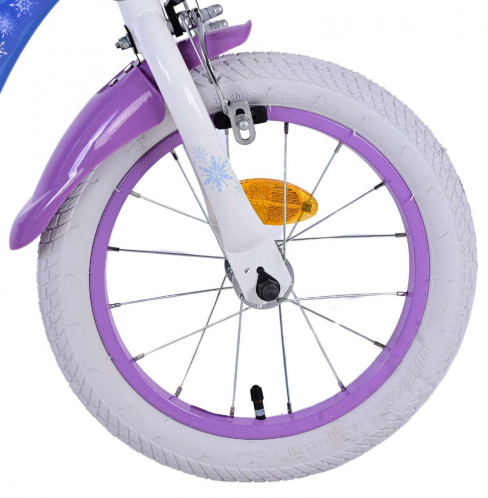 Bicicleta Disney Frozen 14" Eandl cu Frâne și Cos - imagine 3