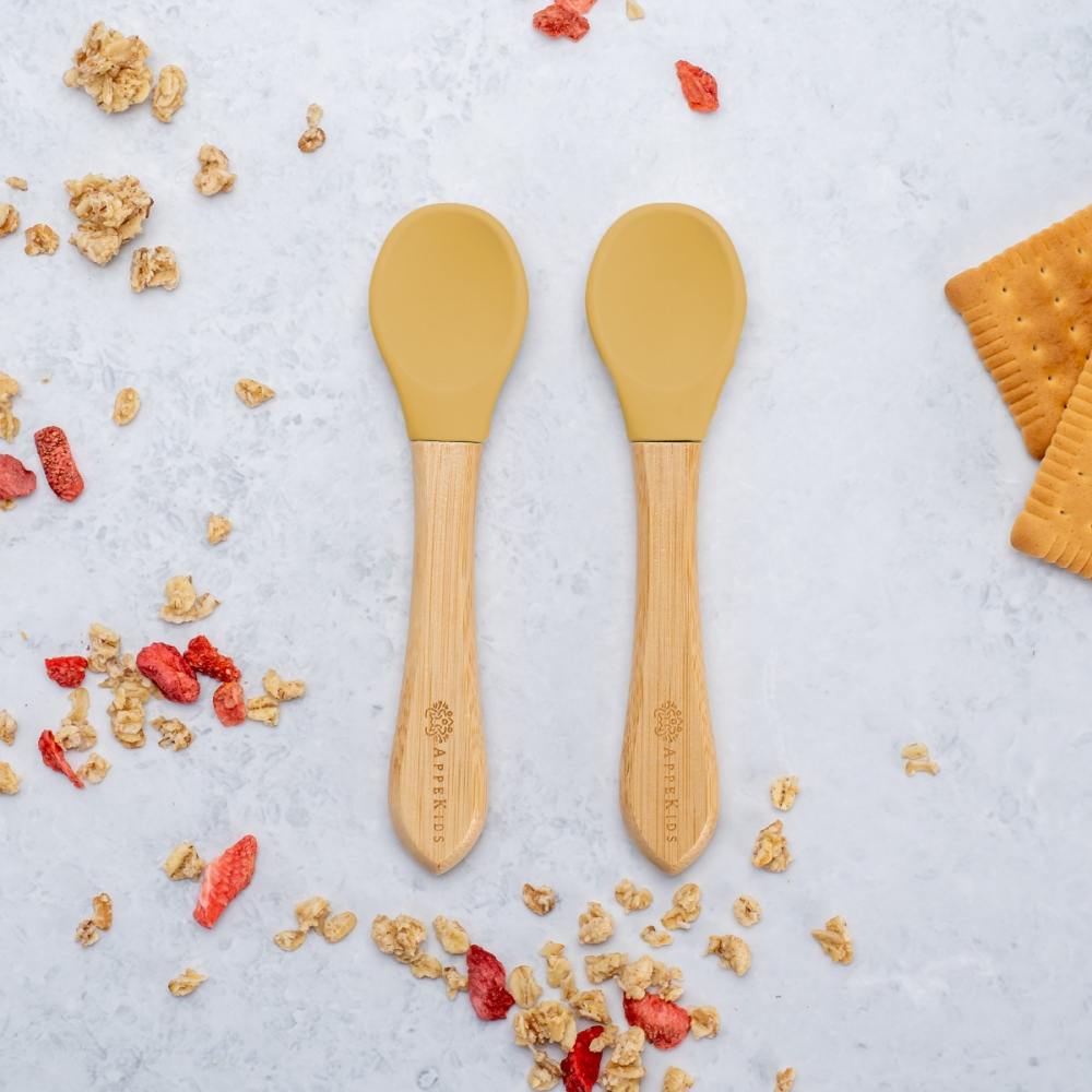 Set lingurițe bambus AppeKids Honey | Ecologice și Sigure - imagine 3